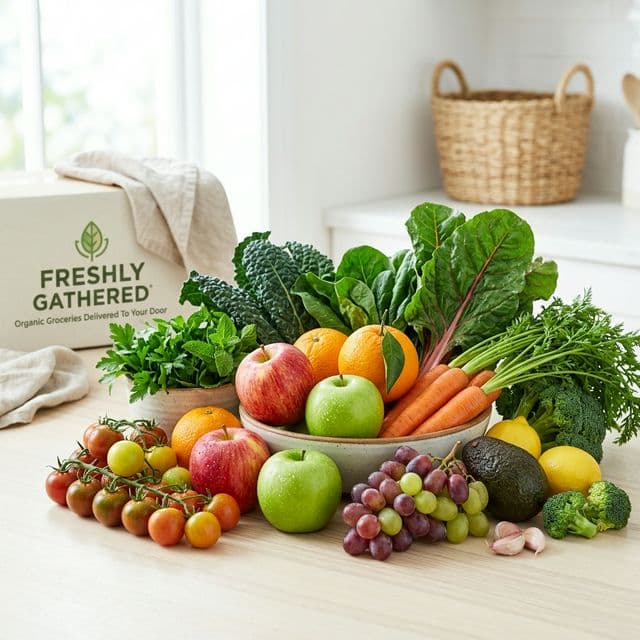 Fresh organic produce